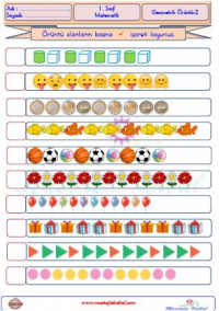 ilkokul 1. sınıf matematik etkinlik sınav