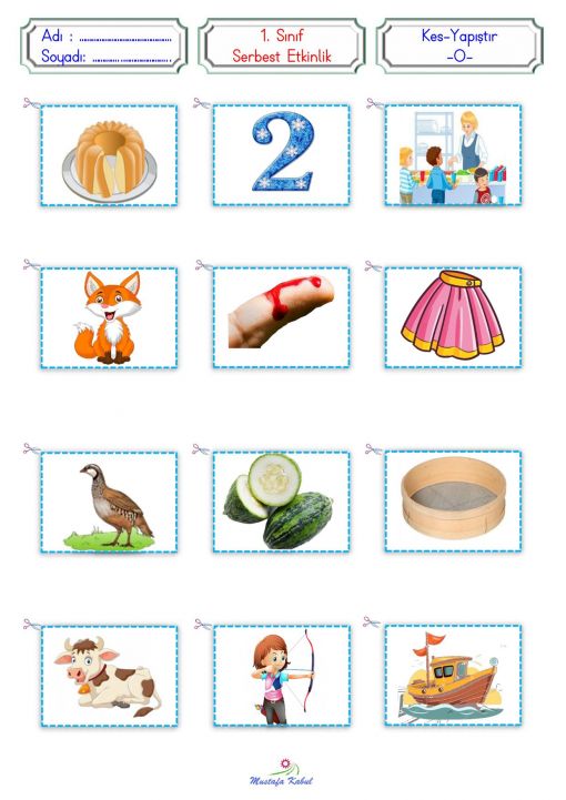  K Harfi Kes Yapıştır