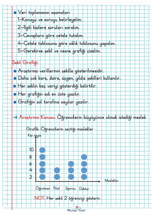 2.Sınıf Veriye Dayalı Araştırma Defter Notu 2.Sınıf Veriye Dayalı Araştırma Defter Notu
